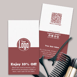Smoky Topaz & White Hair Salon Genießen Sie 10% Ra Rabattkarte