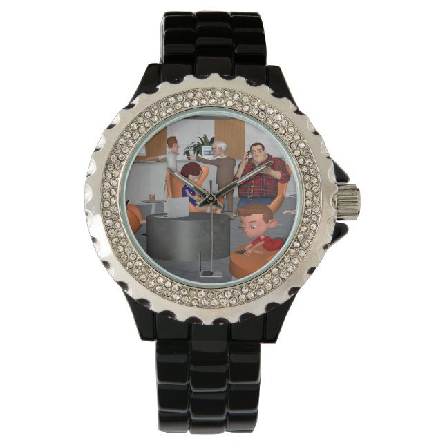 Smombies Armbanduhr (Vorderseite)