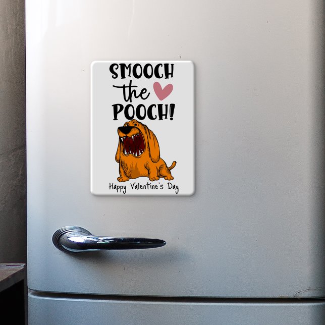 Smooch die Fibel Valentine vom Hund Kühlschrank Magnet (Von Creator hochgeladen)