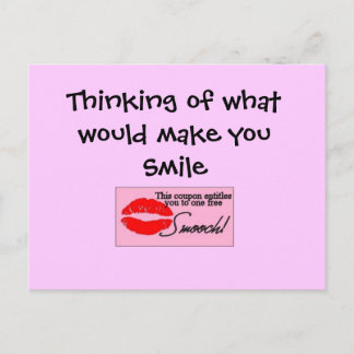 Smooch Postkarte