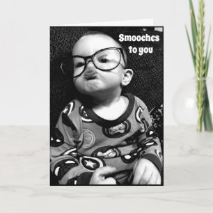 *SMOOCHEN FÜR SIE & GLÜCKLICHES JAHRESJAHR AUCH* KARTE