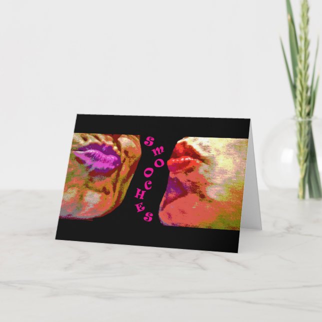 SMOOCHES-Karte Karte (Vorderseite)