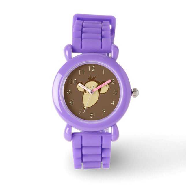 Smoochy Monkey Armbanduhr (Vorderseite)