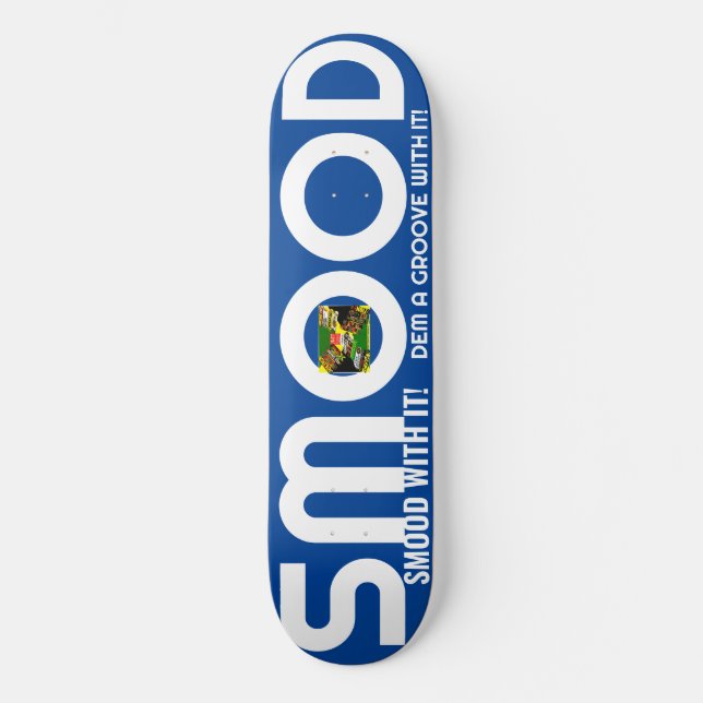 SMOOD JMT 8 1/4" Skateboarddecke Skateboard (Vorderseite)