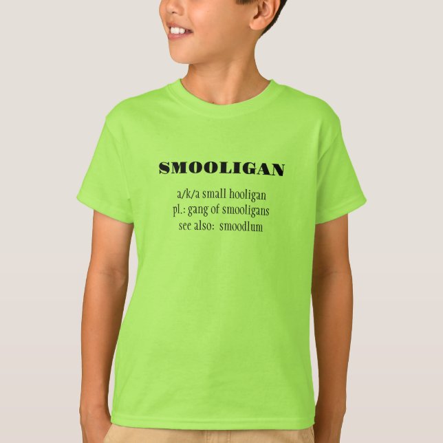 Smooligan-Shirt T-Shirt (Vorderseite)