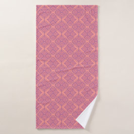 Smooth Arabesque - Mystic Geometric Pattern Badehandtuch