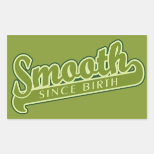 SMOOTH-Aufkleber Rechteckiger Aufkleber