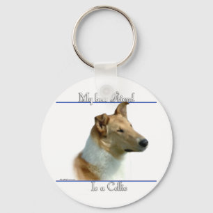 Smooth Collie Best Friend Schlüsselanhänger