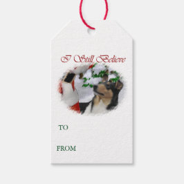Smooth Collie Christmas Geschenkanhänger