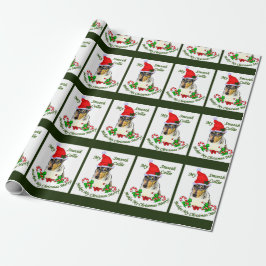 Smooth Collie Christmas Merry Geschenkpapier