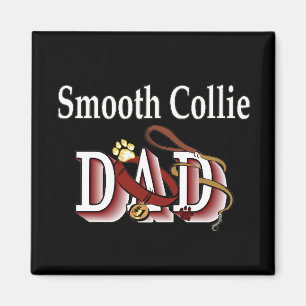smooth collie dad Magnet