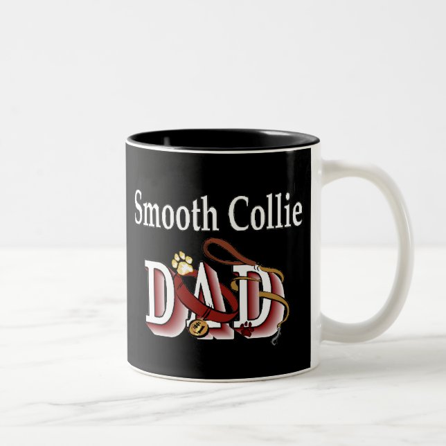 Smooth Collie Vater Tasse (Rechts)