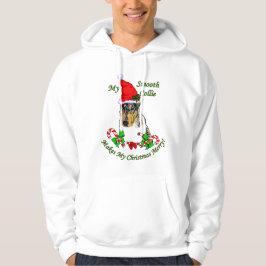 Smooth Collie Weihnachtspenden Hoodie