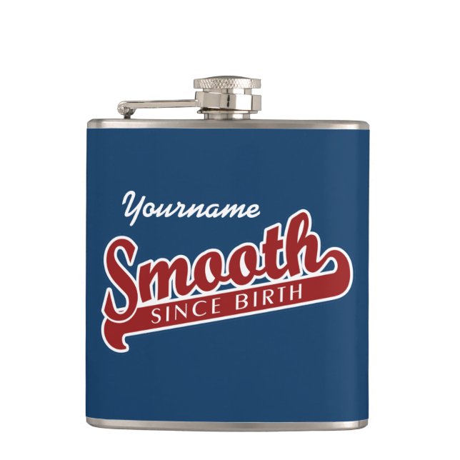 SMOOTH-Flasche Flachmann (Vorderseite)