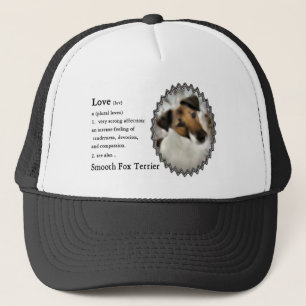 Smooth Fox Terrier Geschenke Truckerkappe