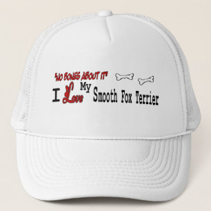 Smooth Fox Terrier (I Liebe) Hat Truckerkappe
