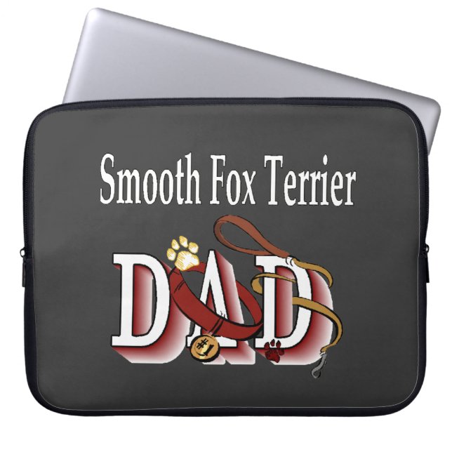 Smooth Fox Terrier Laptopschutzhülle (Vorderseite)
