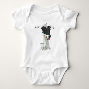 Smooth Fox Terrier Mama 2 Baby Strampler