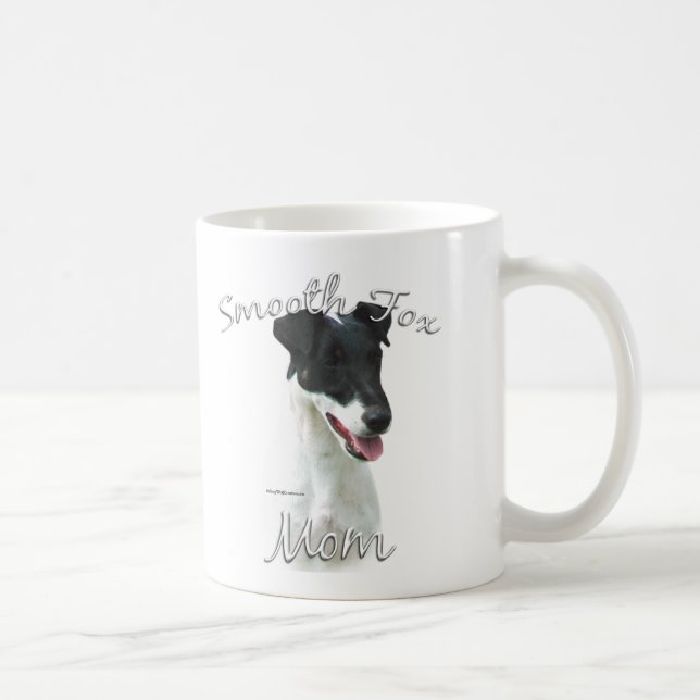 Smooth Fox Terrier Mama 2 Kaffeetasse (Rechts)