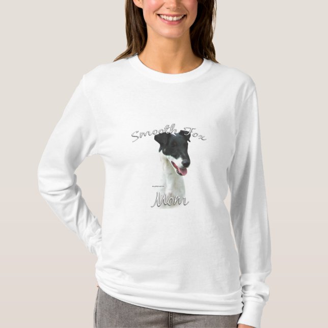 Smooth Fox Terrier Mama 2 T-Shirt (Vorderseite)