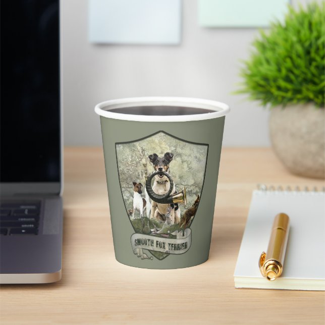 Smooth Fox Terrier Pappbecher (InSitu)