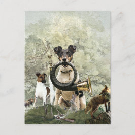 Smooth Fox Terrier Postkarte