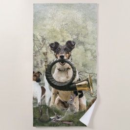 Smooth Fox Terrier Strandtuch