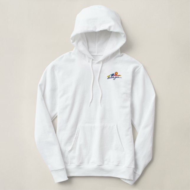Smooth Jazz Embroidered Sweatshirt (Design vorne)