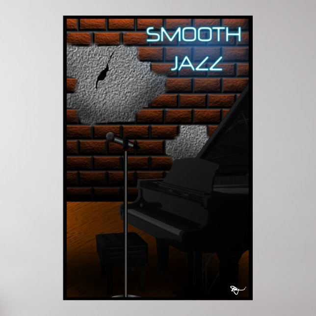Smooth Jazz Poster (Vorne)