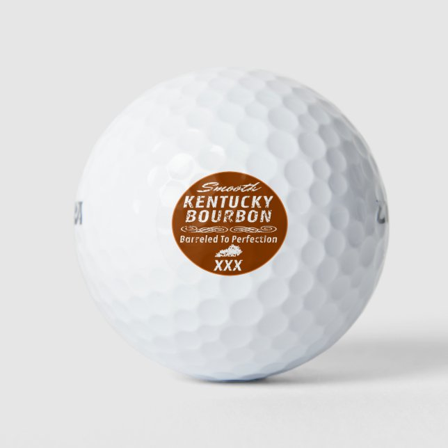 Smooth Kentucky Bourbon Golfball (Vorderseite)