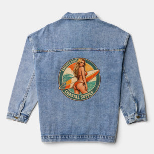 Smooth Ride Coastal Supply Graphisme Pin-up Surf