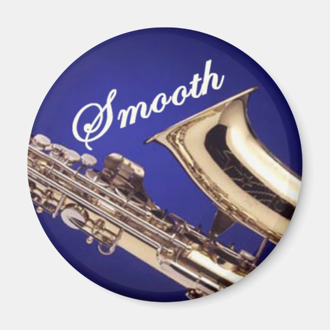 Smooth Saxophon Magnet (Vorne)