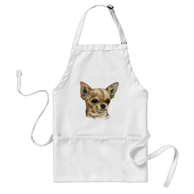 Smoothcoat Chihuahua Schürze (Vorne)