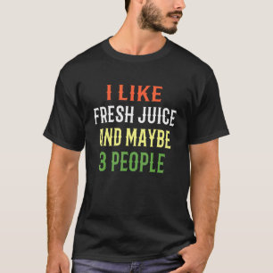 Smoothie-Design Ich mag frischen Saft und vielleic T-Shirt