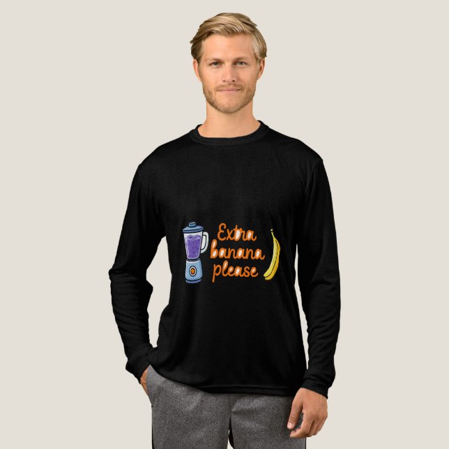 Smoothie Lover Tri-Blend Shirt (Volle Vorderseite)