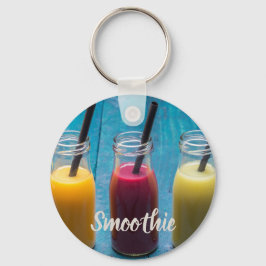 Smoothie Saft trinken Mango Orange Kiwi Geschenk Schlüsselanhänger