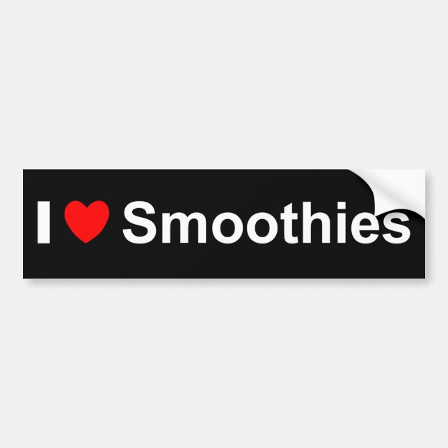 Smoothies Autoaufkleber (Vorne)