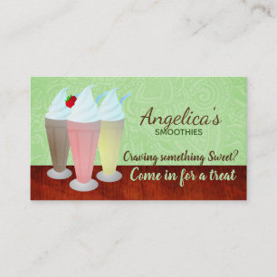 Smoothies-Visitenkarten Visitenkarte
