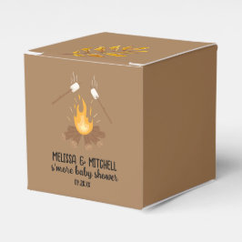 Smore Campfire Babydusche Danke Geschenkschachtel