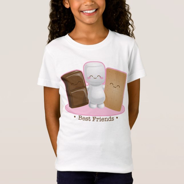 "S'more Freund-" Mädchen-Baby - Puppe Shirt (Vorderseite)