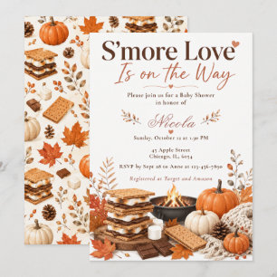 S'more Love Baby Shower Einladung