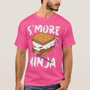 S'More Ninja Kleinkind Camping Campfire Funny Sm T-Shirt