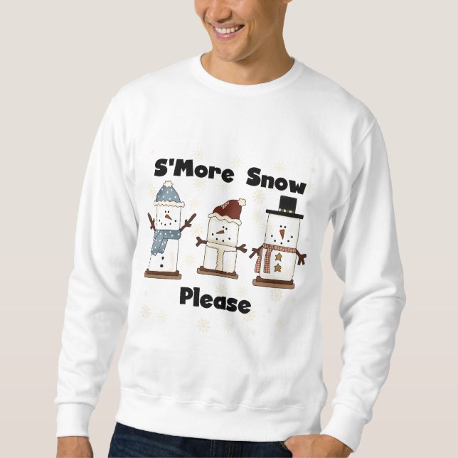 S'more Snow Please Tshirts and Gifts (Devant)