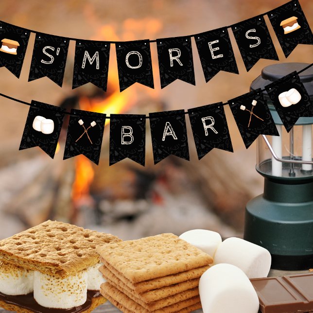 S'mores Bar Bunt Wimpelkette (Von Creator hochgeladen)