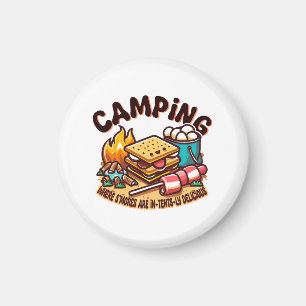 S'mores-Camp Magnet
