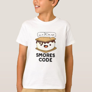 Smores Code Funny Food Puff T-Shirt