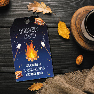 S'mores Party Vielen Dank für Ihr Interesse Tag Geschenkanhänger