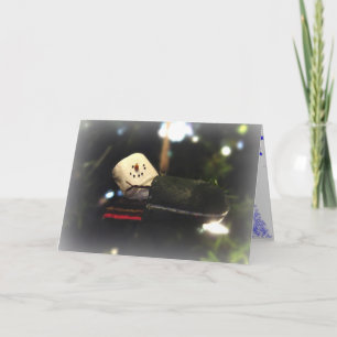 S'Mores Schlafsack-Karte Feiertagskarte