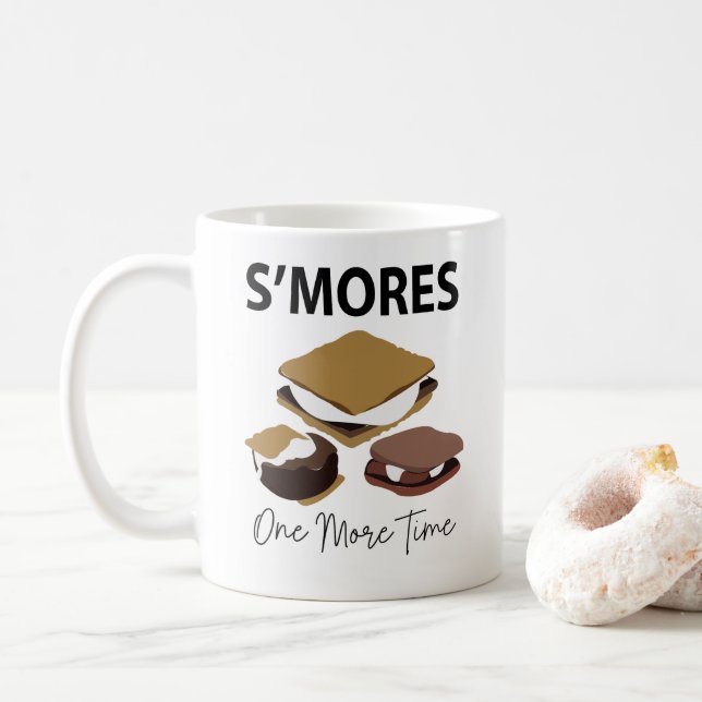 Smores S'mores Dessert noch einmal etwas langsamer Kaffeetasse (Mit Donut)
