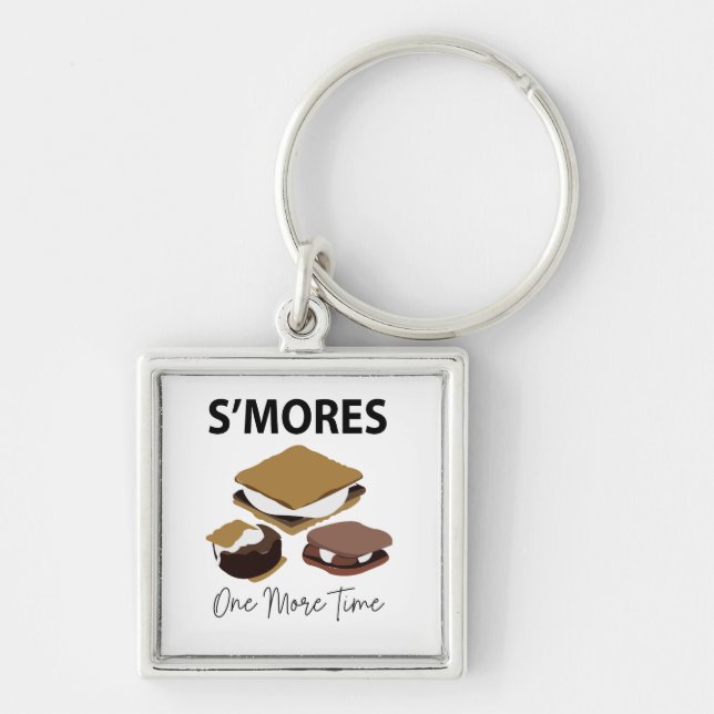 Smores S'mores Dessert noch einmal etwas langsamer Schlüsselanhänger (Vorne)
